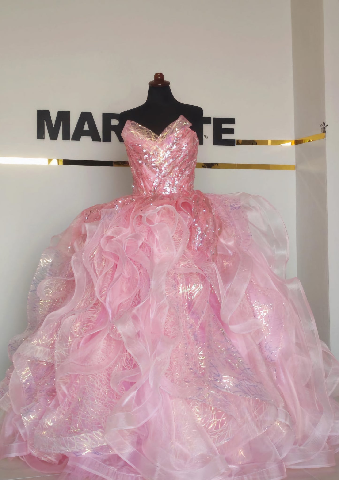 Galinda the pink Witch Inspired Pink Tulle Dress, Perfect for Halloween & Cosplay
