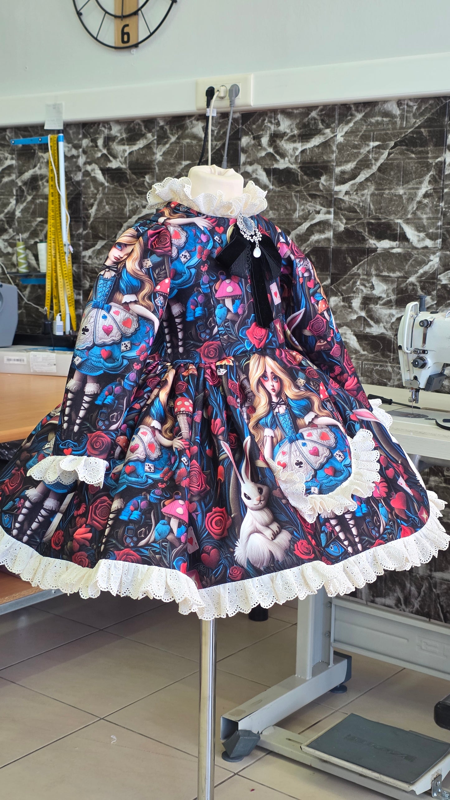 SWEET ALICE DREAM DRESS-FABRIC CLEARANCE