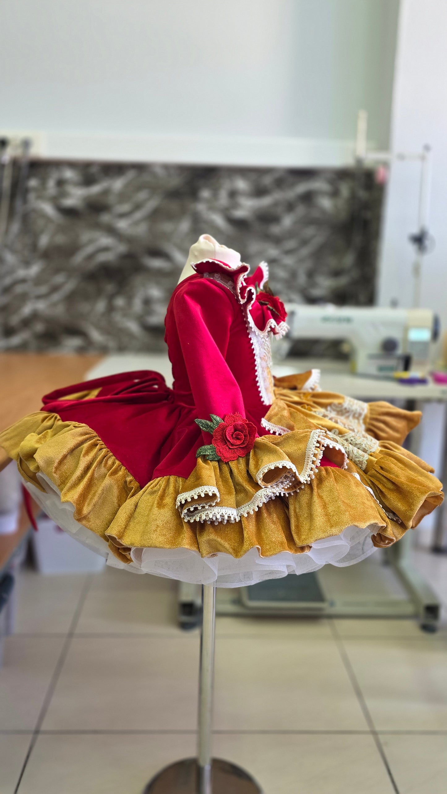 Enchanted Christmas Belle Dress-PREORDERS
