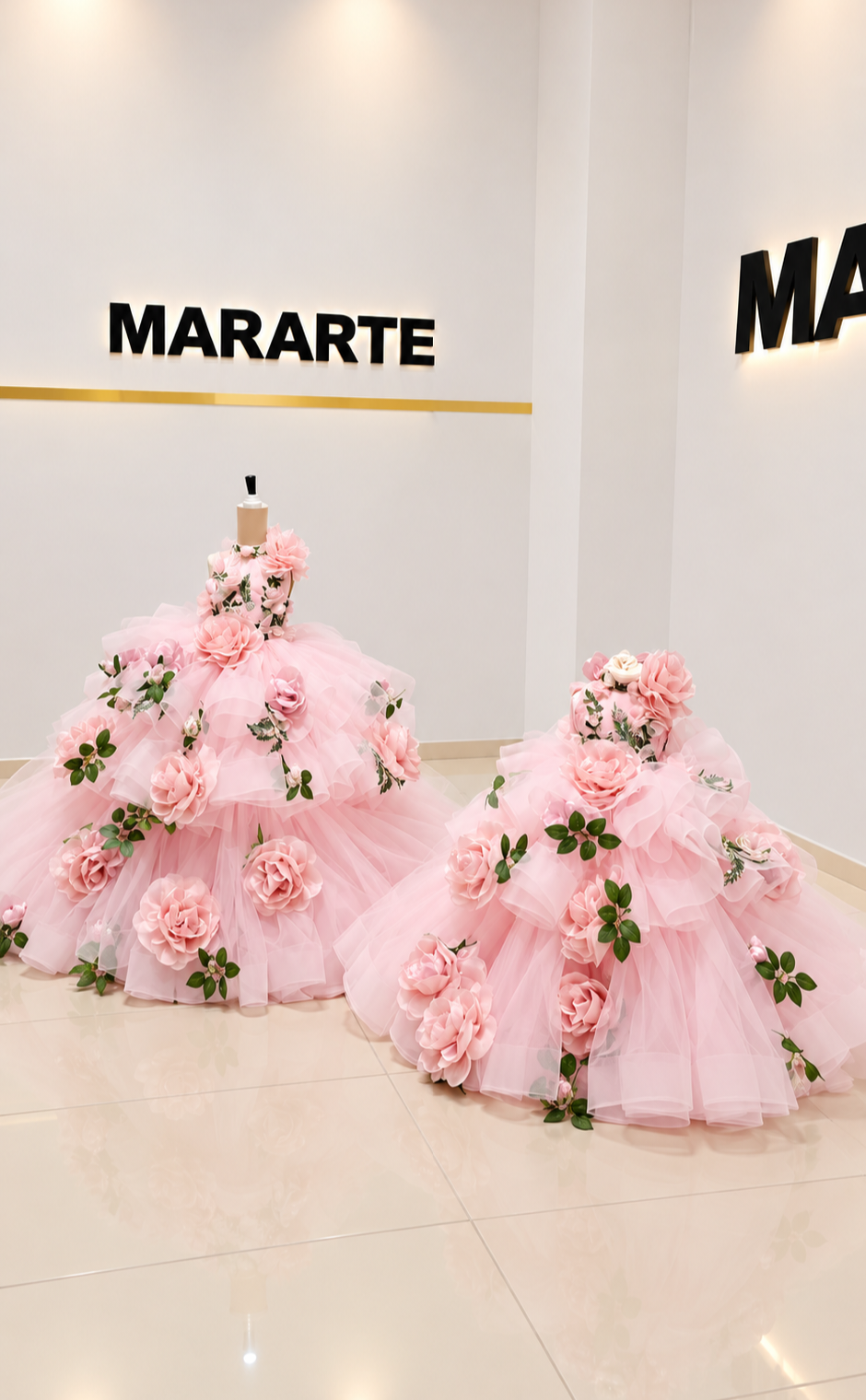 Ready To Ship Pink Long Gowns