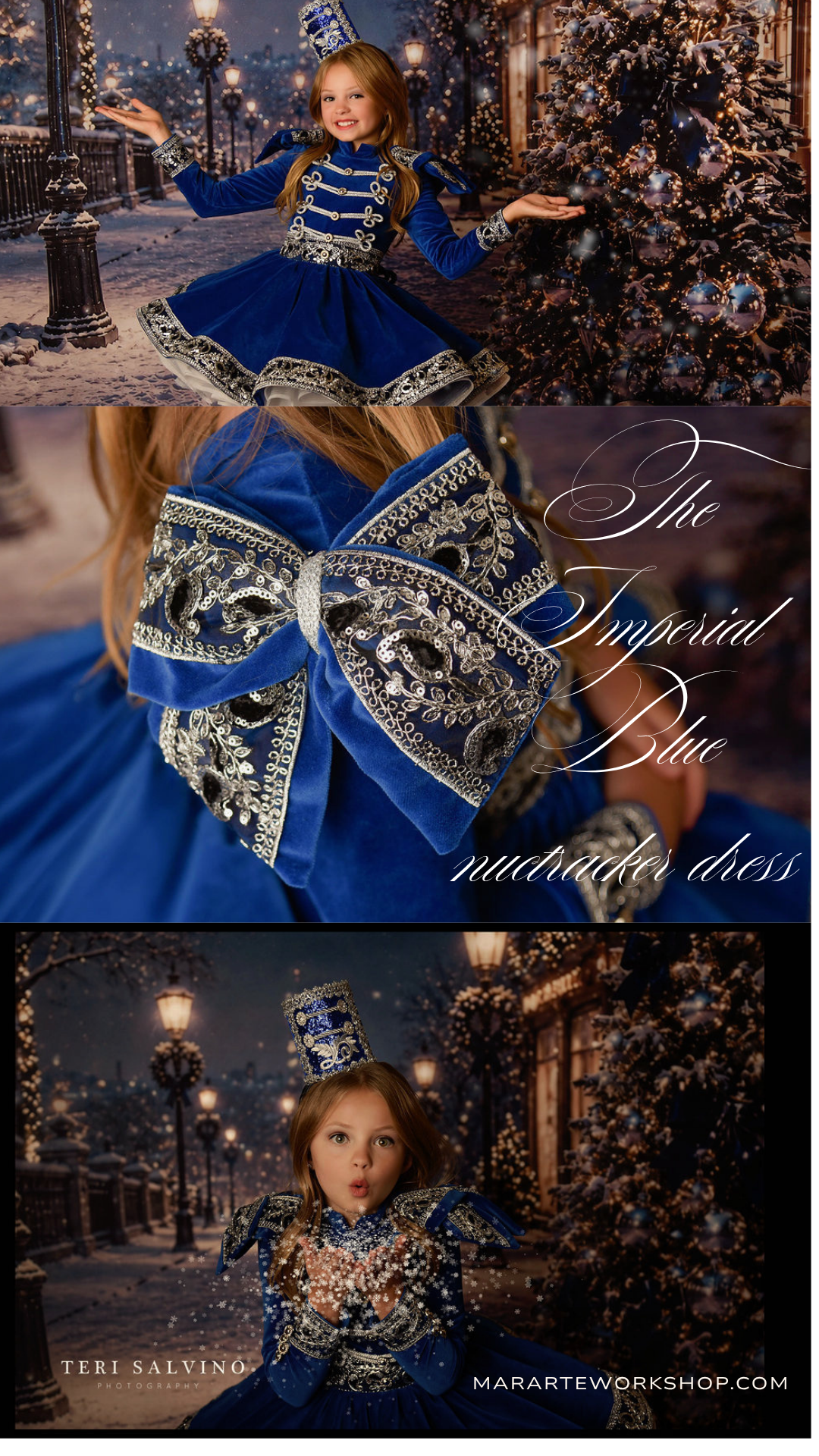 The Imperial Blue Nutcracker Dress-Preorders 💙