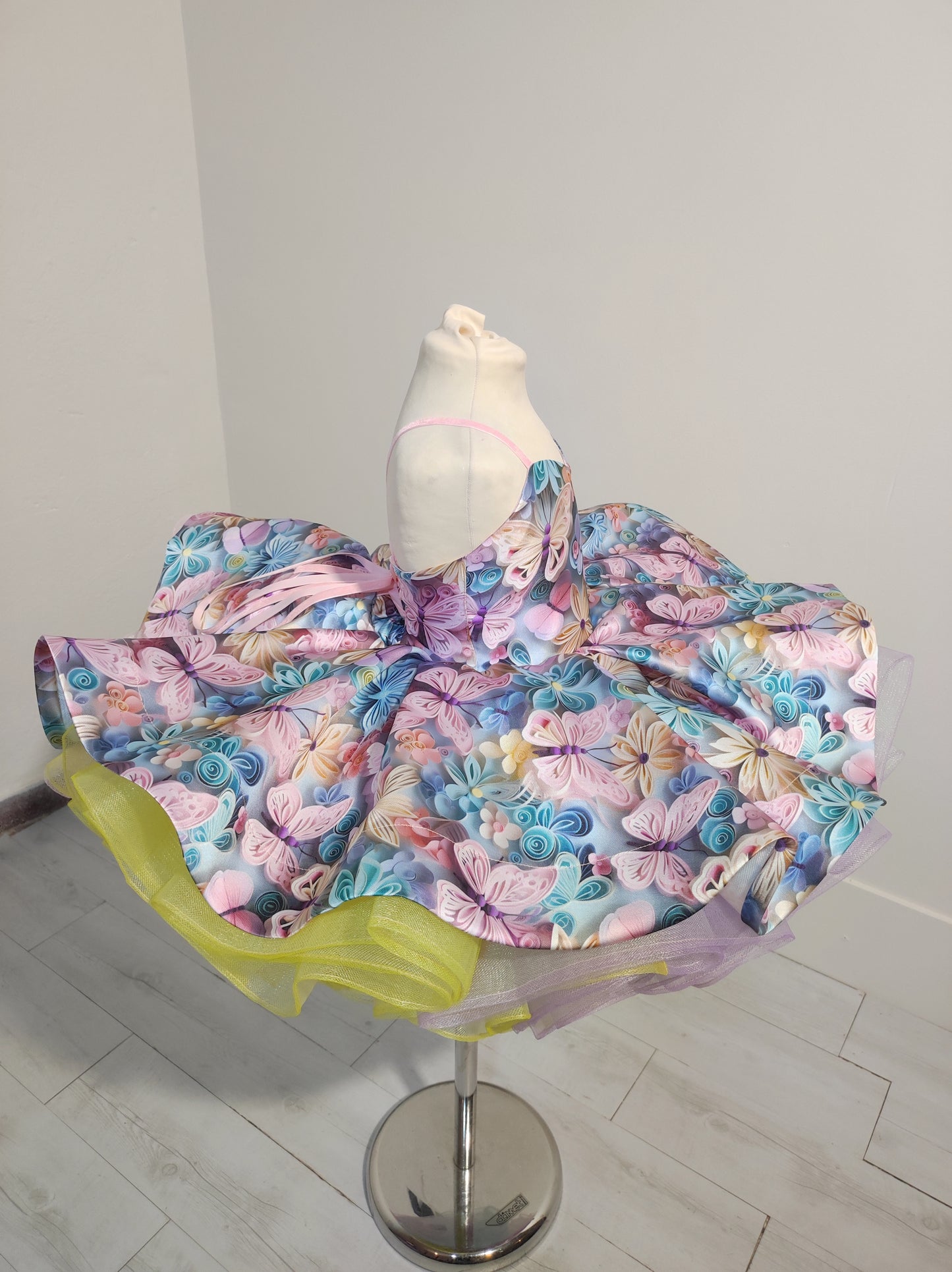 Pastel butterfly dress "Isabella's wish"