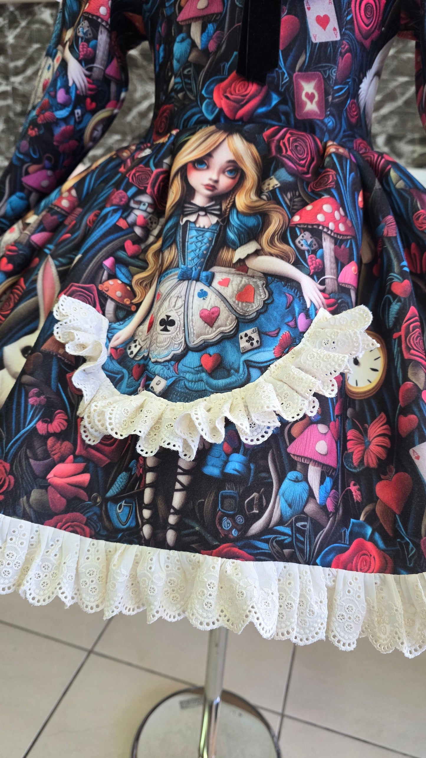 SWEET ALICE DREAM DRESS-FABRIC CLEARANCE