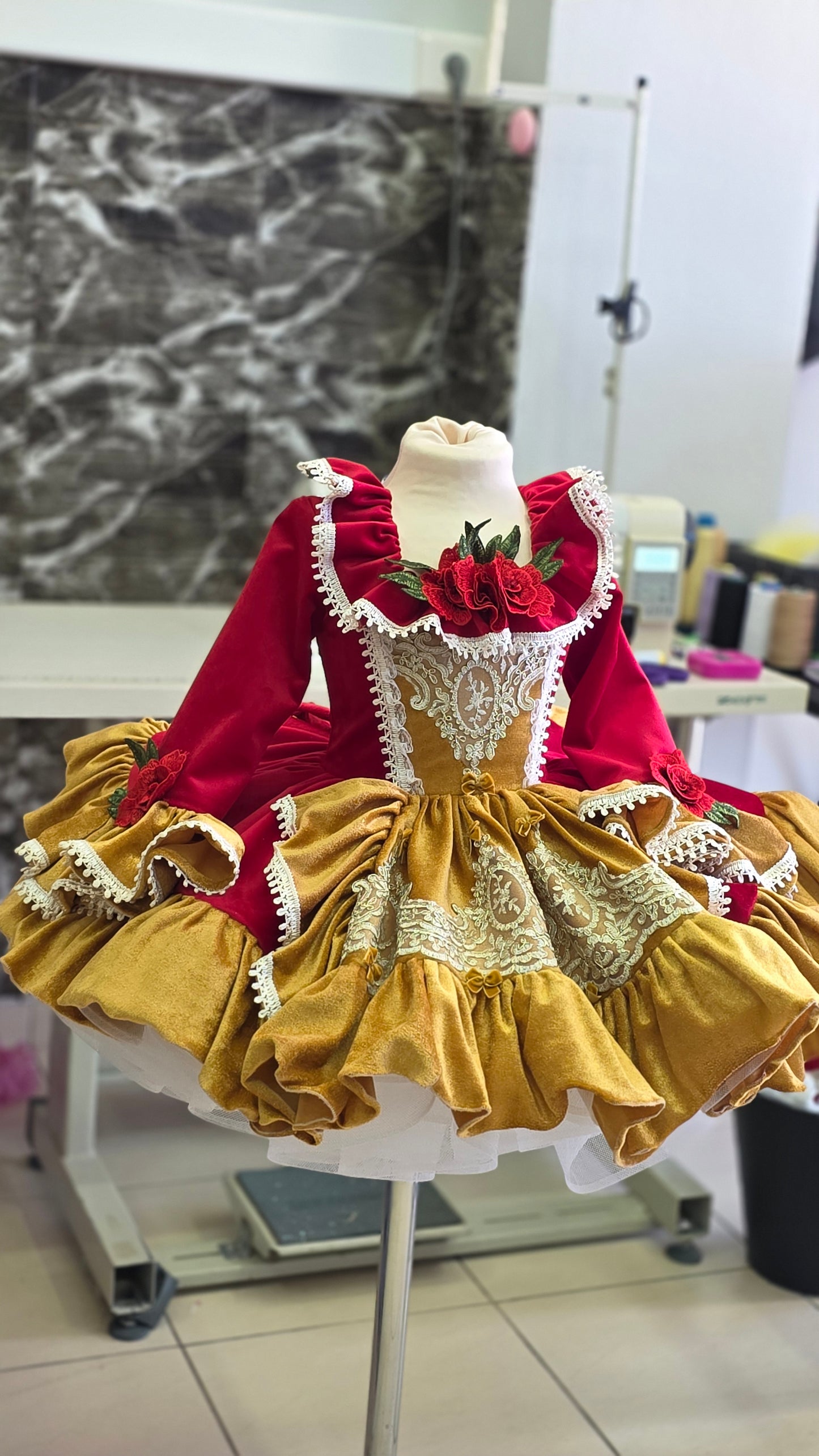 Enchanted Christmas Belle Dress-PREORDERS
