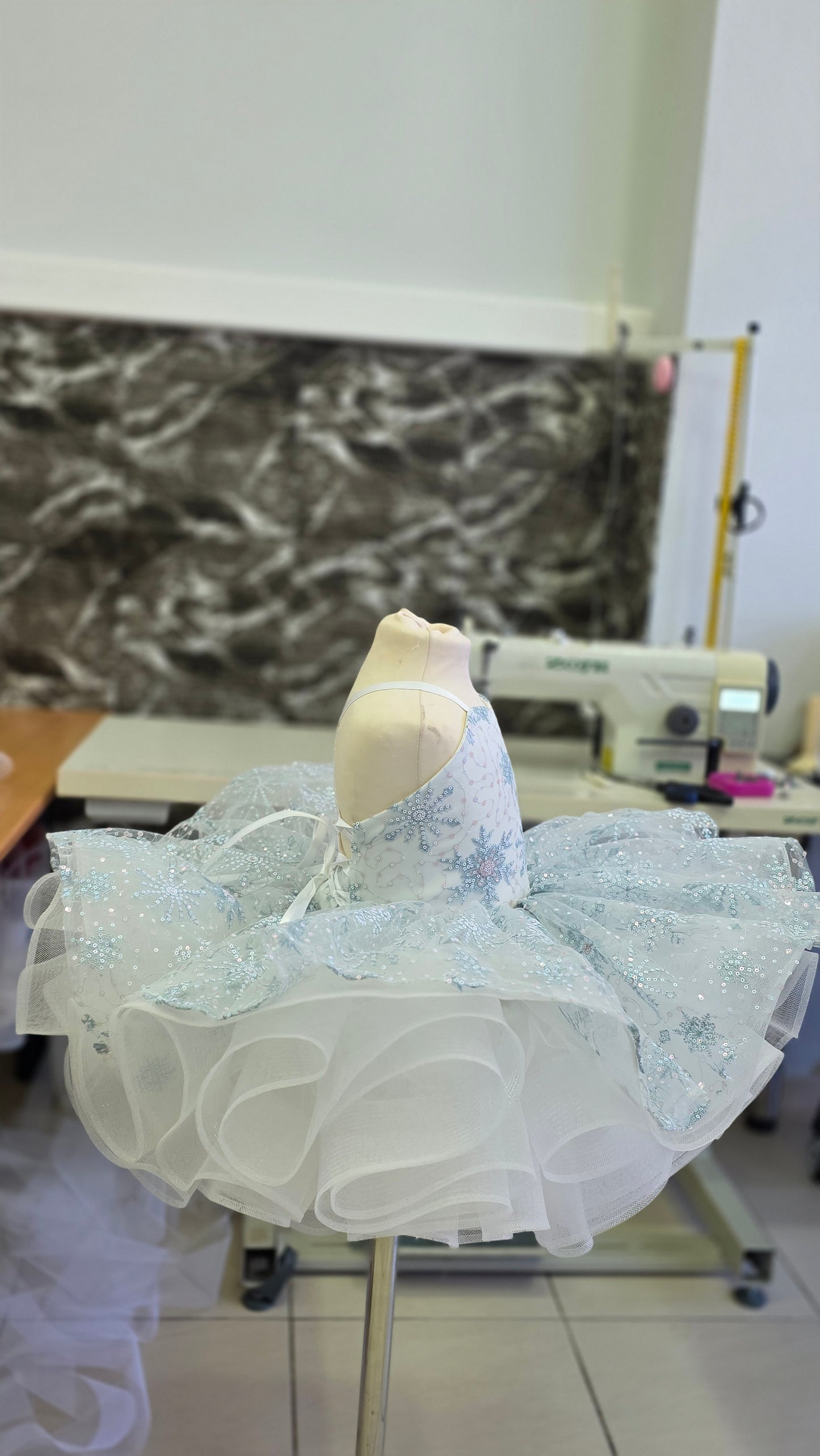 Ready To Ship Snowflake shortie